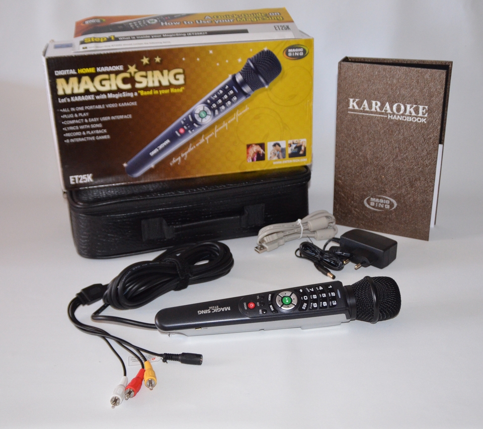 Magic Sing Mikrofon Karaoke Magic Sing System